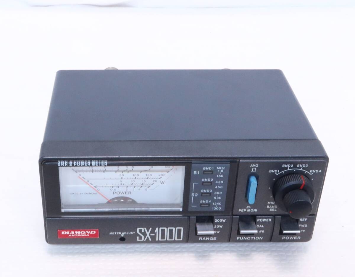 DIAMOND SWR Power Meter Ham Radio Tester SX-1000 1.8-1300MHz for