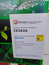 For HP 648A Yellow Toner Cartridge CE262A