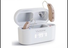 Rechargeable Hearing Aids for Seniors Adults, Advanced Multi Channel Digital BTE