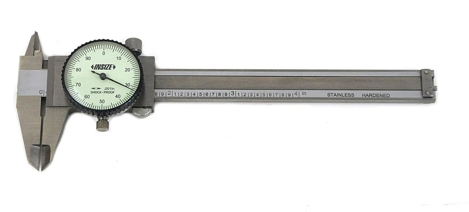 INSIZE Imperial Dial Caliper  0-4" Range Series 1311-4 - Image 3 of 4
