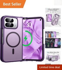 Purple MagSafe-Compatible Case for Google Pixel 10 Pro Fold - Military Grade ...