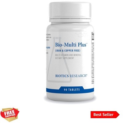 -Multi Plus Iron & Copper Free Multivitamin, Chelated Minerals, Emulsified Fa...