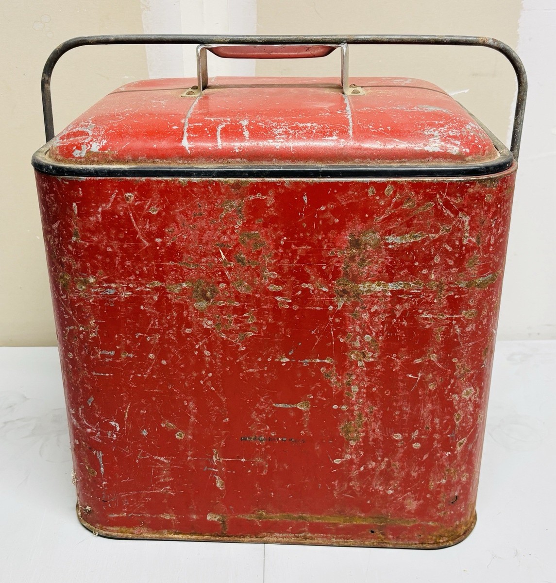 Vintage 1950s Red Pleasure Chest Cooler | eBay