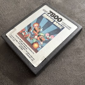 Mario Bros. By Nintendo Atari 7800 TESTED  and working 