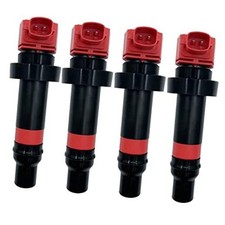 Set of 4 HIGH PERFORMANCE Ignition Coil Pack Compatible with Kia Soul L4 1.6L