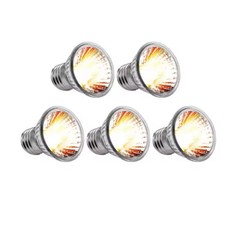 5 Stück UVA+UVB Heizlampe für Reptilien, Schlangen, Schildkröten, Haustiere9054