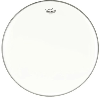 Remo Ambassador Smooth White Bass Drumhead - 22 inches