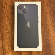 Apple iPhone 13 Midnight 128 GB  EMPTY BOX ONLY  Includes Sim Ejector Tool