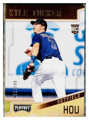 2019 Panini Chronicles #5 Kyle Tucker Playoff Rc Gold /199