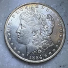1884-O Morgan Silver Dollar $1.00 - UNC - Nice Coin!!