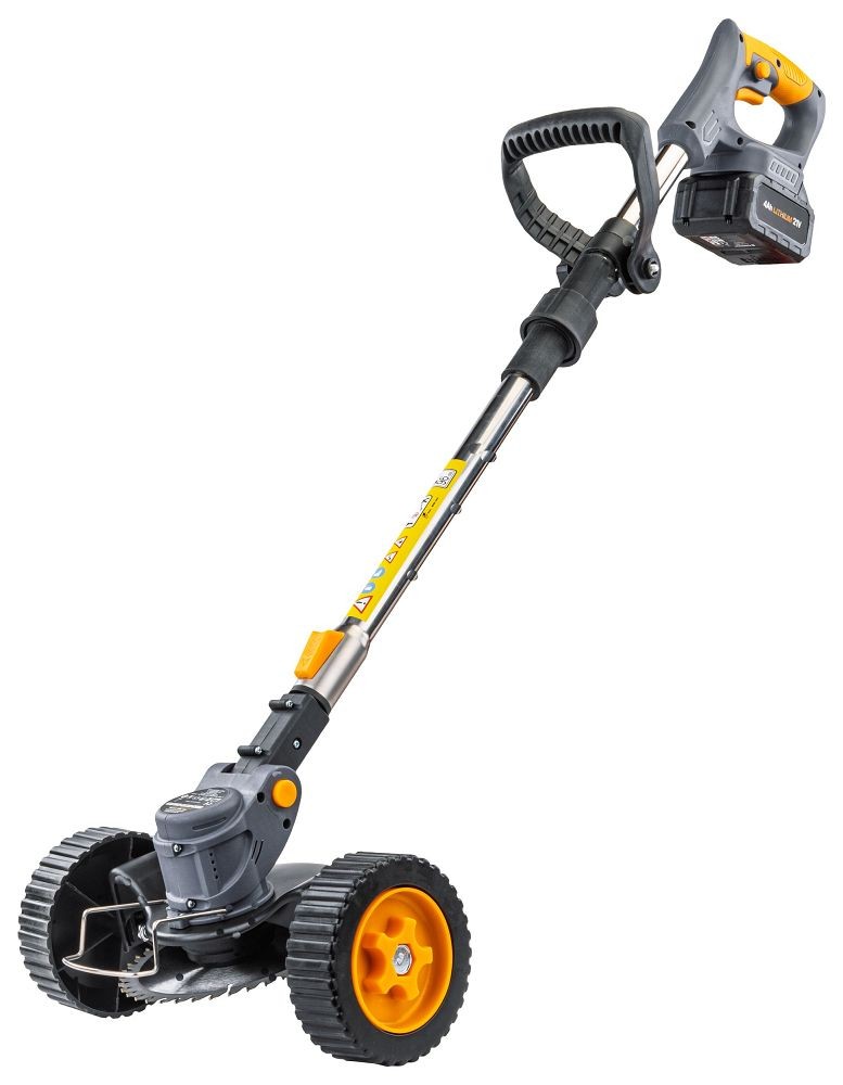 Tondeuse sans fil à longue autonomie et moteur silencieux pour herbe haute