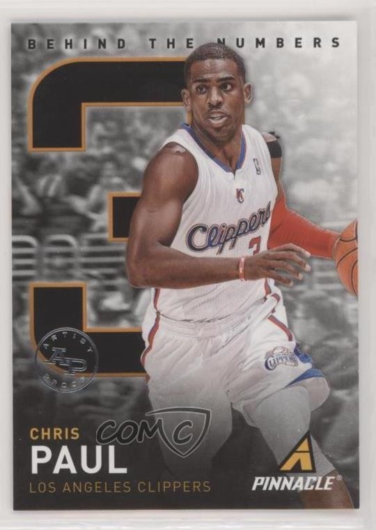 2013-14 Panini Pinnacle Behind The Numbers Artist Proof Chris Paul #8 fm0