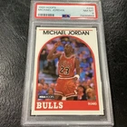 1989 HOOPS MICHAEL JORDAN HOF CHICAGO BULLS PSA 8 BASKETBALL CARD NM-MINT GOAT