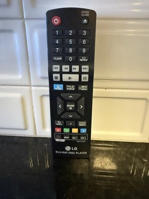 Genuine LG BLU RAY Player Remote Control For BP530R / BP530 / BP630 / BP645