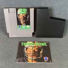 Nintendo NES - Tecmo Bowl - Game & Manual - Refurbished, Very Good
