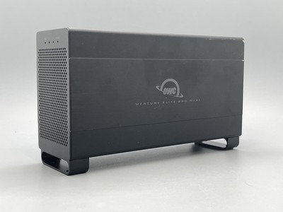 OWC Mercury Elite Pro Dual 2-Bay RAID Storage Enclosure TB2 USB 3.1 for 3.5  HDD