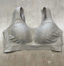 Bali Cool Comfort 3488 Revolution Seamless Wireless Bra Size XL Beige