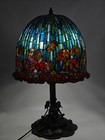 Tiffany Art Nouve Antique Replica,tiffany bronze lamp.  ( USA tax-exempt)