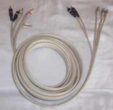 Python by Steren 12 foot RCA component + audio cable