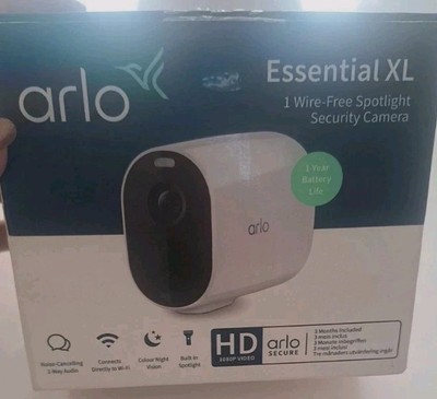 Arlo Essential XL Wireless Outdoor & Indoor Überwachungskamera