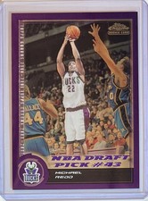 Michael Redd ROOKIE CARD RC 2000-01 Topps Chrome #192 /1999 BUCKS LEGEND. rookie card picture