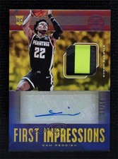 2019 Panini Illusions First Impressions Jersey Gold 2/10 Cam Reddish Auto 1o6w