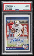 2024 Score Rookies Signatures Frank Gore Jr #395 PSA 8 Auto 8d2
