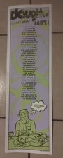 DAUGHTERS 2002 Mathcore Tour Screen Print Poster Jeremy Wabiszczewicz Providence