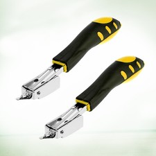 2 Pc Staple Extractor Lifter Hand-operated Nail Extractors Puller Pliers Tool