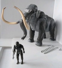 ICE AGE GROM Neanderthal CAVEMAN Prehistoric TYCO Dino-Riders Wooly Mammoth RARE