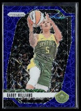 2024 Panini Prizm WNBA GABBY WILLIAMS Blue Velocity Prizm #55 Seattle Storm