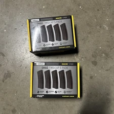 Valken Tactical SMAG 140 Round Mid Cap Airsoft Magazines 10Pack Box Tan