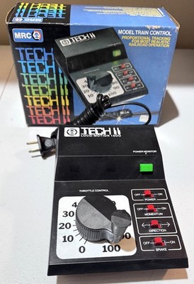 MRC Tech II Loco-Motion 1500 Train Controller DC Power Pack HO N O S Z Scale  