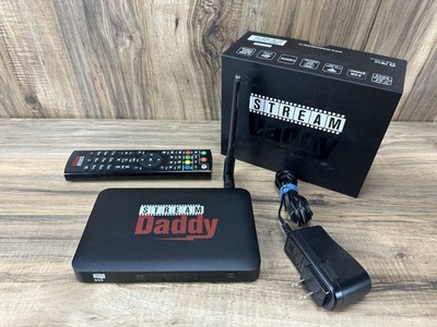 Stream Daddy Android TV Box 4K UHD WiFi Media Player w/ Remote, Power Supply