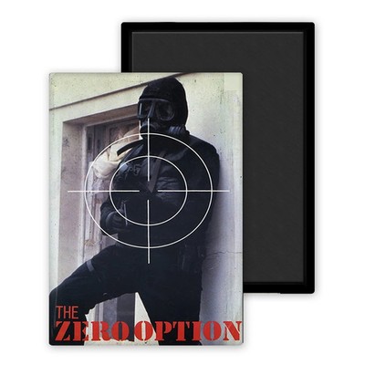 The Zero Option (1988) Filmplakat - Kühlschrankmagnet 54x78mm