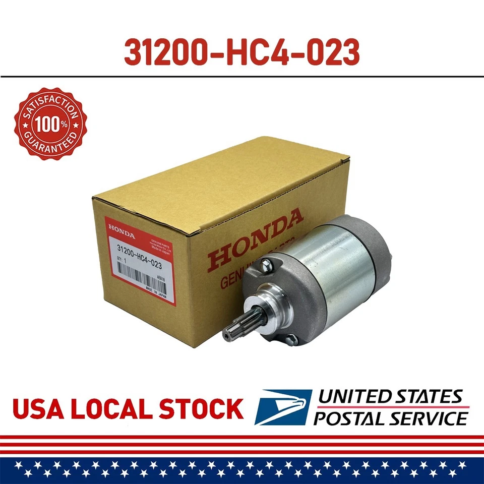 Motor De Arranque OEM Honda 88-00 FourTrax 4X4 282 TRX300 TRX300FW 31200-HC4-023 NUEVO Foto 3 de 4