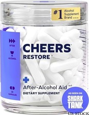 Cheers Restore Supplement DHM & L-Cysteine | Feel Better After Drinking Support Cheers Restore Supplement DHM & L-Cysteine | Feel Better After Drinking Support