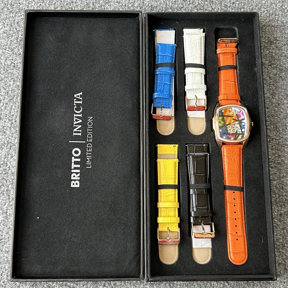 Britto Invicta Watch Romero Limited Numbered 216/2000 New Battery - Image 2 of 4