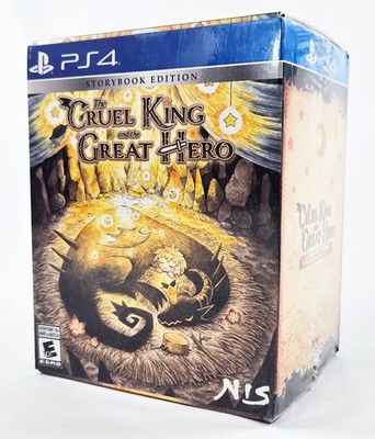 THE CRUEL KING AND THE GREAT HERO STORYBOOK EDITION NEW SEALED 2022 PS4
