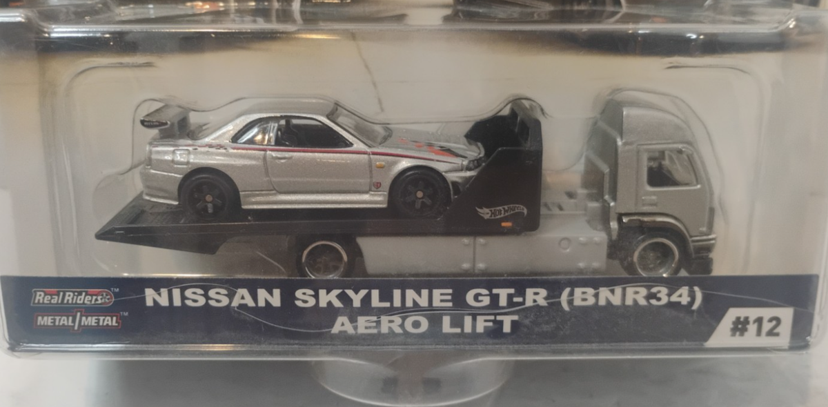 ミニカー NISSAN SKYLINE GT-R (BNR34) AERO LIFT Hot Wheels Aero Lift Vehicle FYT10 for sale online | eBay