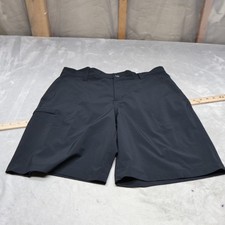 Columbia Shorts Mens 34x10 Black PFG Grander Marlin Offshore Performance Stretch