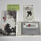 Super Famicom Final Fantasy 6 VI Boxed Nintendo  JAPAN