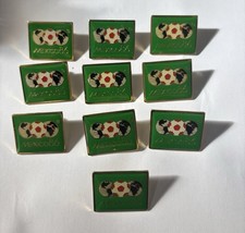 10 Mexico 86 Football Pin Badges