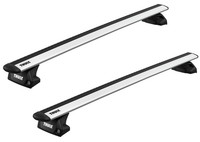 Thule DachträGer Evo Flush Rail Wingbar Evo Silber FüR Subaru Outback Kombi