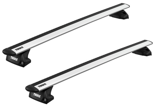 Thule DachträGer Evo Flush Rail Wingbar Evo Silber FüR Volvo V60 Kombi-image