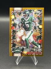 2026 Topps Holiday Chrome Garret Wilson True Gold 50 New York Jets 79