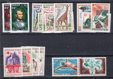 Mali Année Complète Poste 1965 neuf sans charnière XX MNH