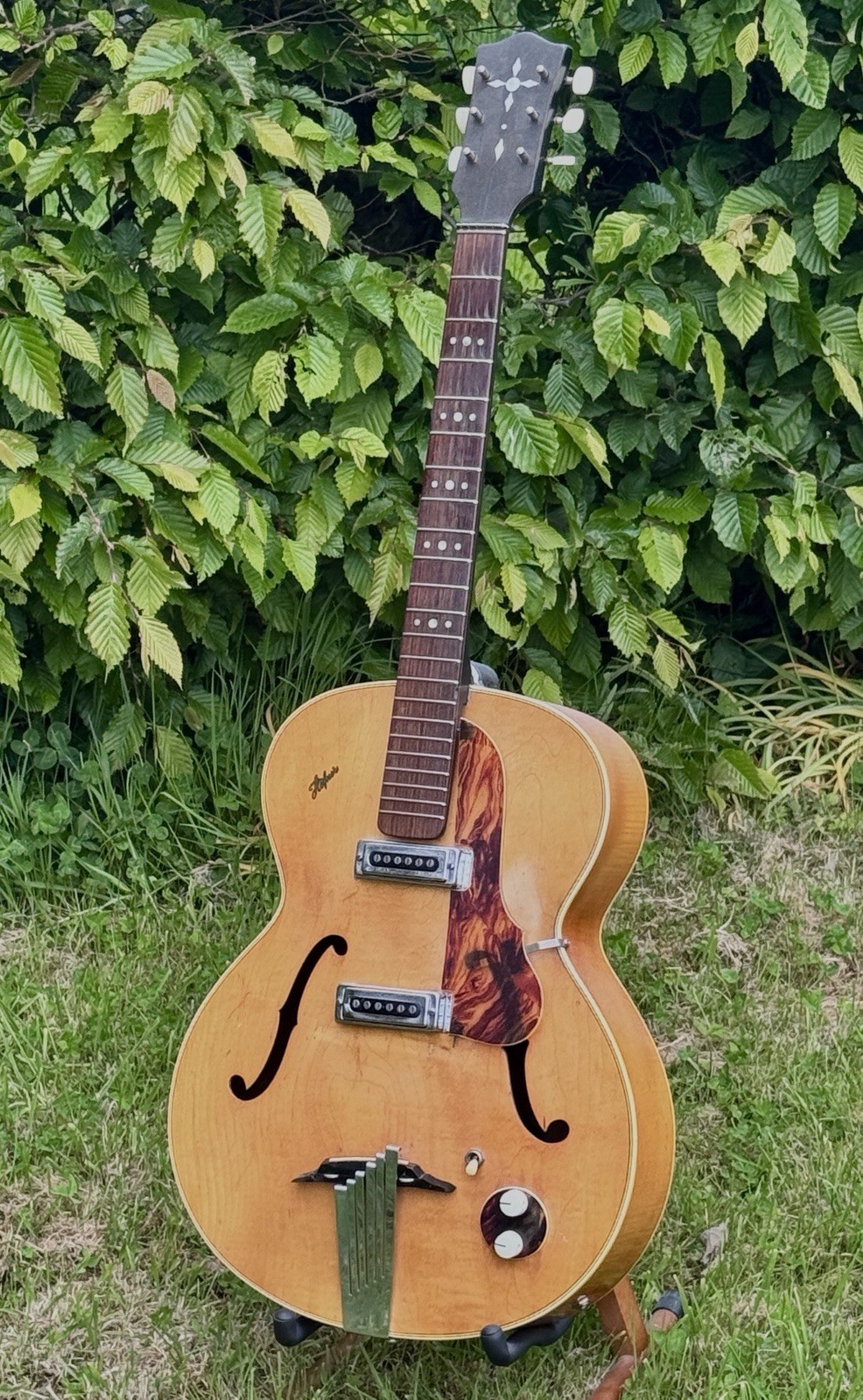 1956 Hofner Senator Guitar Vintage Restoration