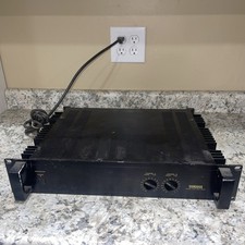 Yamaha P2075 Two Channel Power Amplifier  Made in Japan Commercial Mount Rack