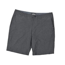 Quiksilver Dry Light Water Repellent Men's Gray Nylon Bermuda Shorts Size 38